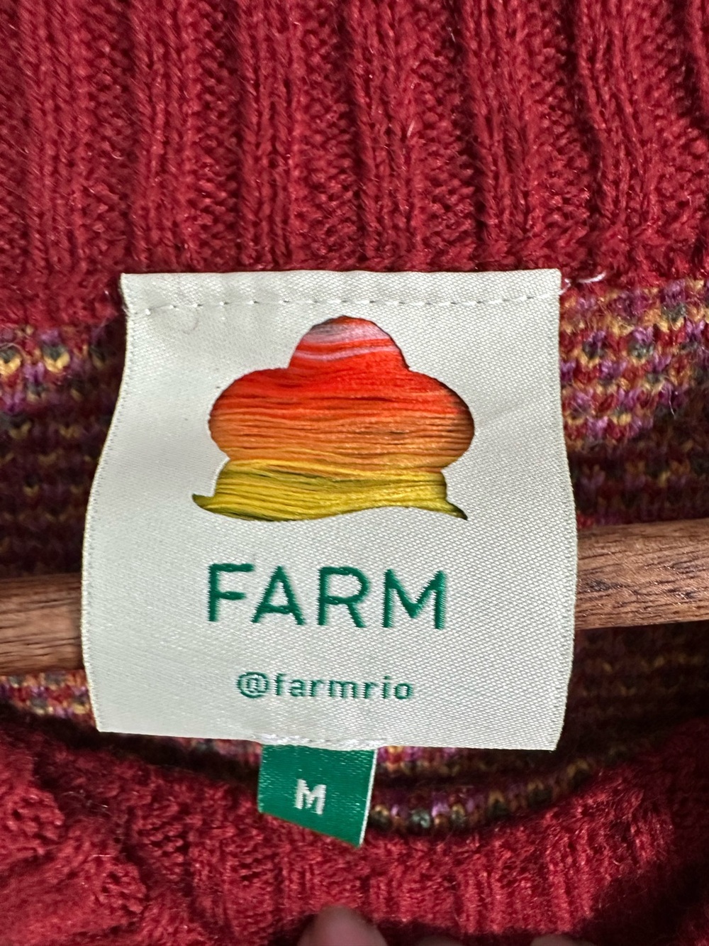 FARM Rio Graphic Jungle Sweater Size M - Picture 8 of 14